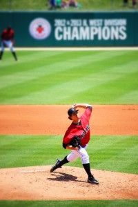 Locke with Polanco in the background